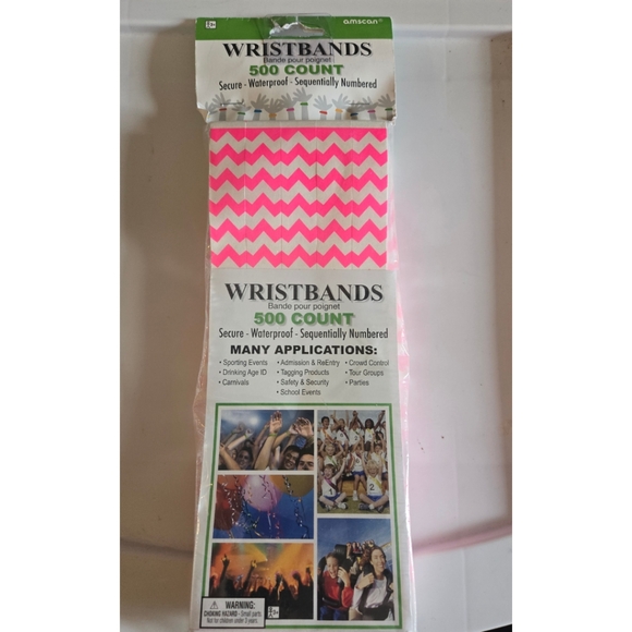 wristbands Other - Event Party Wristbands 500 Count